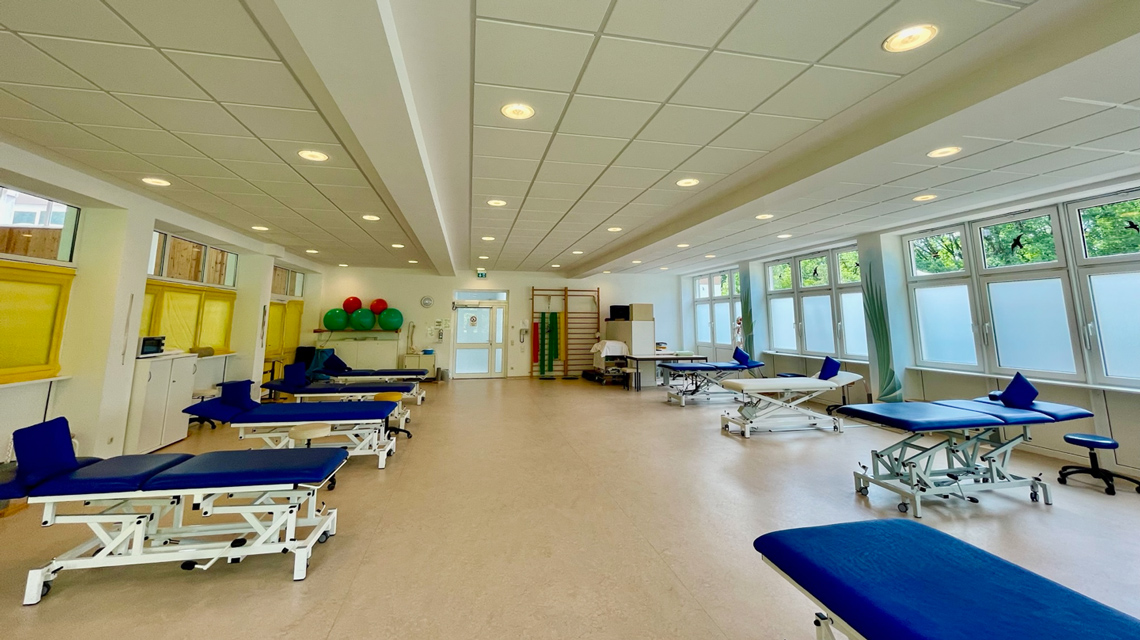 Therapieraum - Spiraldynamik&reg; in der Rehaklinik Birkental