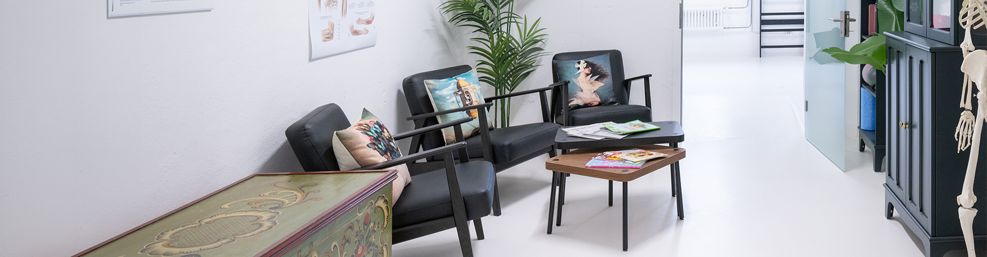 Spiraldynamik® Med Praxis Stein am Rhein Ergotherapie - Ergo Massstab GmbH - Warteraum